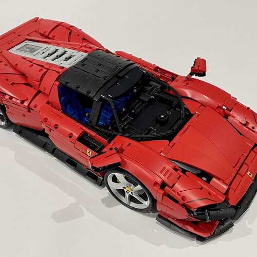 MOC-121753 42143 电子图纸 拼插积木 1：8 3866片 法拉L