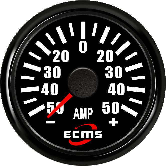 船用 车用80A 电流表 汽车仪表