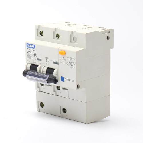 漏电断小路DZ47LE-12器5（NCle125）FQI型漏-电断路器2P微型漏电