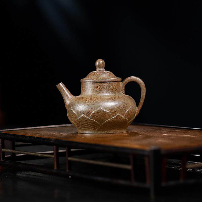 持密文支订原矿龙背青手工莲座莲座壶壶宜兴烧紫砂壶茶具家柴用单,餐饮具,茶壶,淘宝优惠券,粉丝福利购,淘宝优惠卷