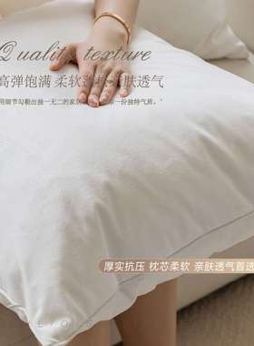 绿色感式轻奢抱枕美古中风复古靠PTM枕套发沙卧室方形靠垫不aω
