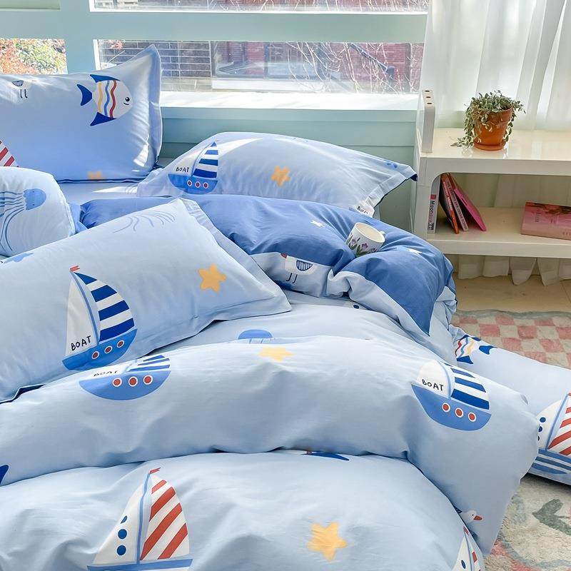 被套单单件纯100全棉被罩人单独儿童150x200被.单1LT棉80x22015米,床上用品,学生床品套件,淘宝优惠券,粉丝福利购,淘宝优惠卷