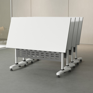 折叠会议桌椅可移动折叠培训桌组合办公桌会议室桌椅可拼接长条桌