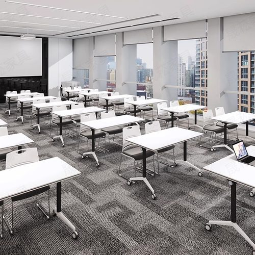 折叠培训桌电脑桌学生写字桌家用