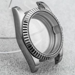 8215手表壳精钢日志表壳蓝宝石玻璃不锈钢手表壳36/39mm表壳