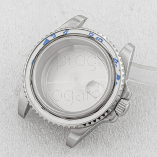 40mm手表壳不锈钢水鬼手表壳蓝宝石NH35手表壳装NH34/36/ETA2824