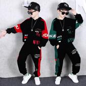 极速l儿爵士舞蹈表演出服少装 男童嘻哈I街舞套装 女小学生男孩童练