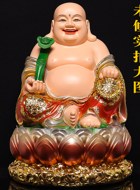 新品树脂娑d婆三圣全堂佛像供奉摆件观音地藏王菩萨释迦摩尼弥勒
