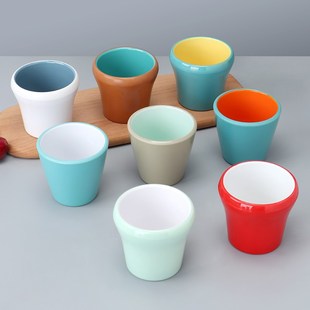 极速密胺仿瓷杯子创意火锅茶杯餐厅快餐水杯自助饮料W杯酒店摆台