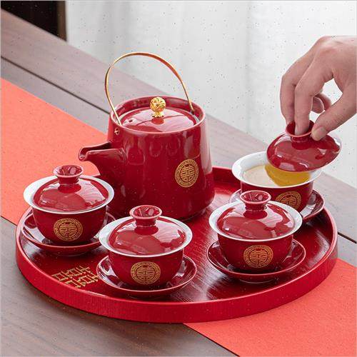 极速结婚c庆用品改口敬茶杯茶具套装一对喜碗新人盖碗婚礼敬酒陪,节庆用品/礼品,喜碗/敬茶杯,淘宝优惠券,粉丝福利购,淘宝优惠卷