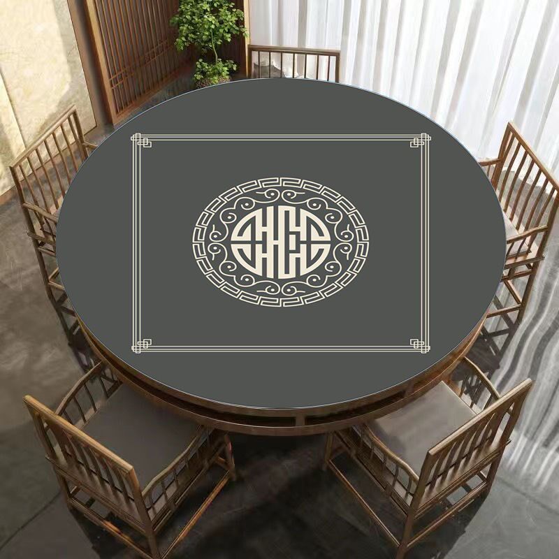 极速麻烦桌桌面垫圆桌p麻将桌布麻雀软垫打扑克牌纸牌专用加厚消