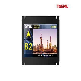 OTIS奥 斯杭州西奥西子电梯轿厢内多媒体液晶显示屏视频机显示器