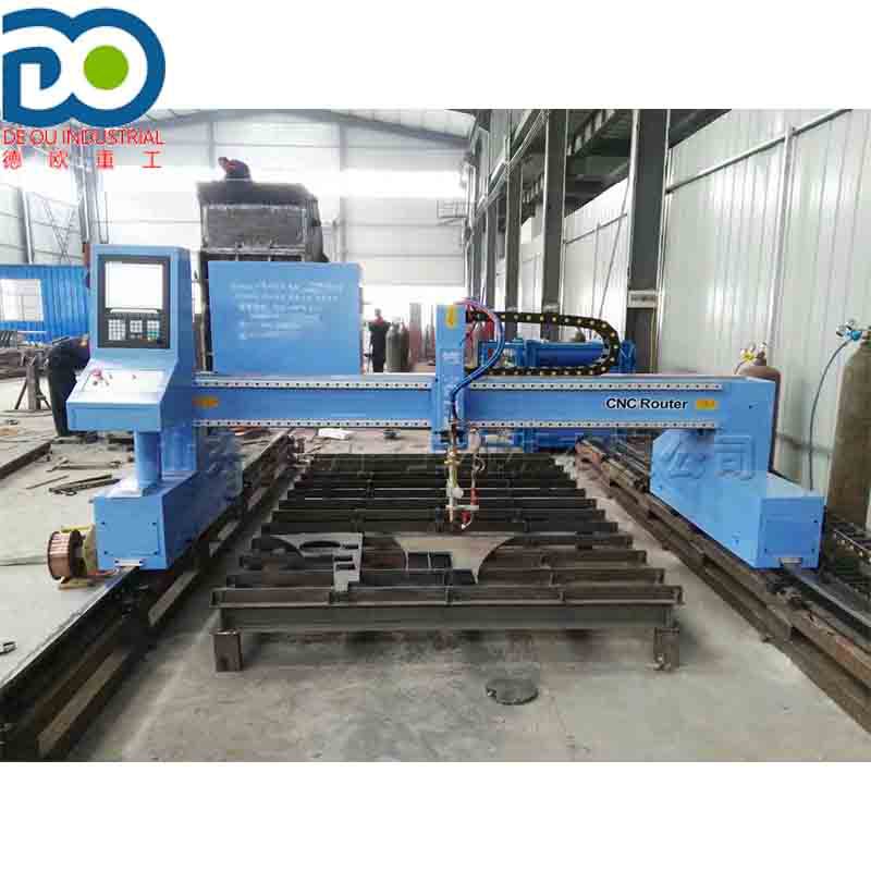 数控等离子火焰切割机 4米龙门式钢板下料机 数控直条裁切机 供应