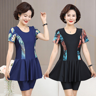 妈妈泳衣2025新款高级感连体泳衣