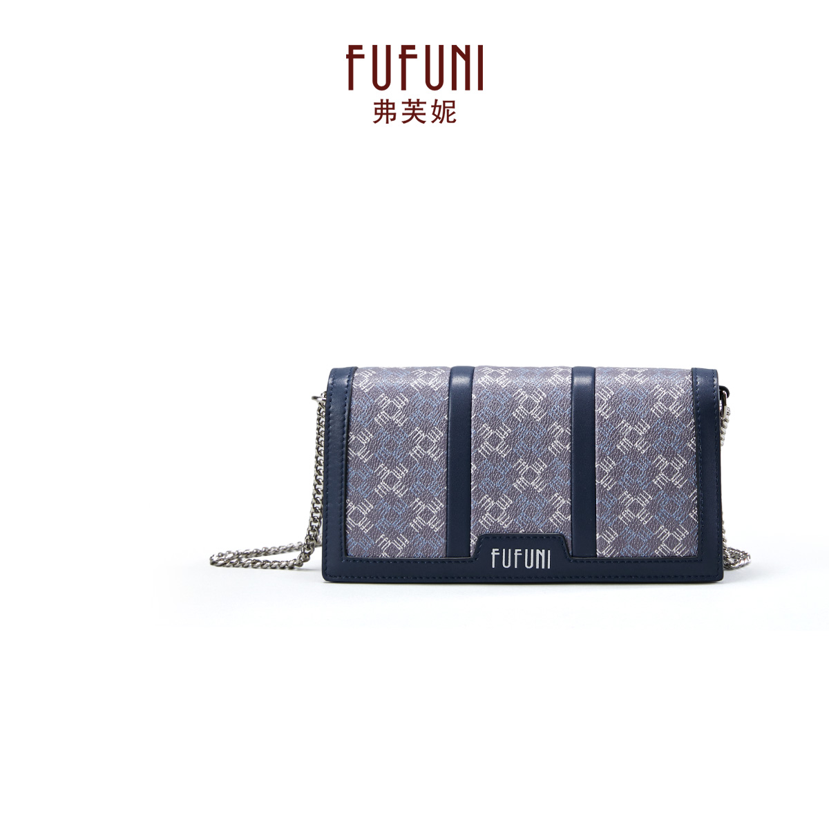 【超值买一送一】老花链条单肩包