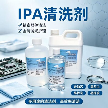 IPA清洗剂光学仪器激光镜头电脑相机屏幕印刷油墨99.9%异丙清洗剂