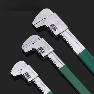 创拓者大开口扳手下水道卫浴水管钳F型直角活动活络活口板活淳枫