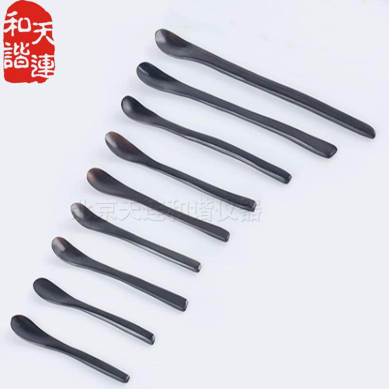 牛角勺 牛角药匙 3*1牛角药勺 12cm 15cm 16cm 多种规格可选