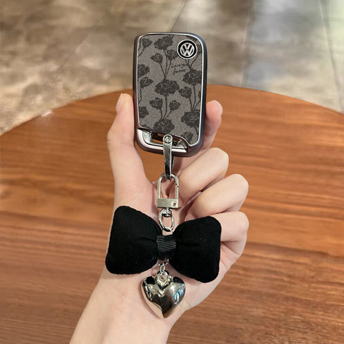 大众钥匙套速腾宝来途岳汽车探岳朗逸2024新款polo途观L探歌扣壳