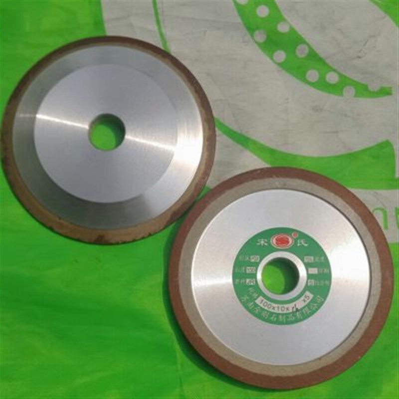 合金磨片单斜边石砂轮磨片木工锯片铝用钨钢合金锯片打磨博弘100*