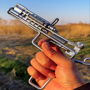 304不锈钢A款火柴砸响洋火打响车链子不可发射7080怀旧玩具1:2.05