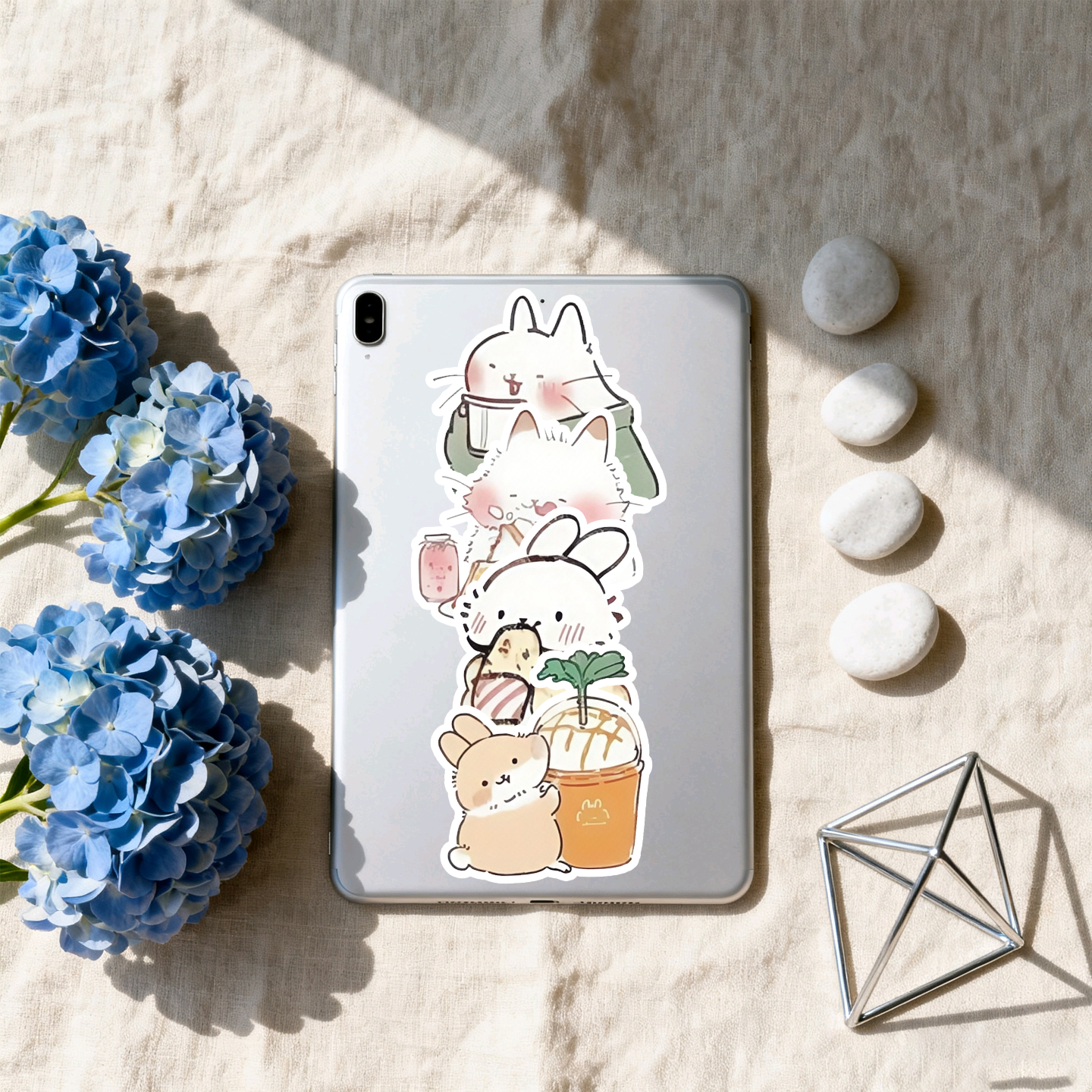 50张可爱系蛋糕甜品手账桌面装饰