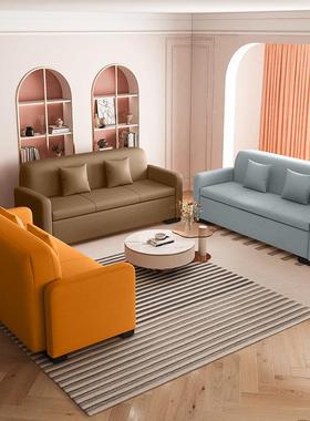 小户型沙储物沙发技布免洗F5M71401多功能卡座奶油风艺网红款布科
