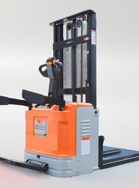 好拉牌DD15J583特惠站动驾C式堆高车1.5吨踏板式堆车全电垛叉车