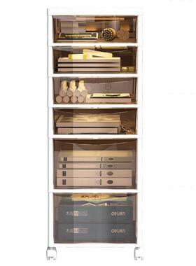 办下文件纳柜抽屉工位桌底XT230322收纳架收收公纳盒书桌移动桌面