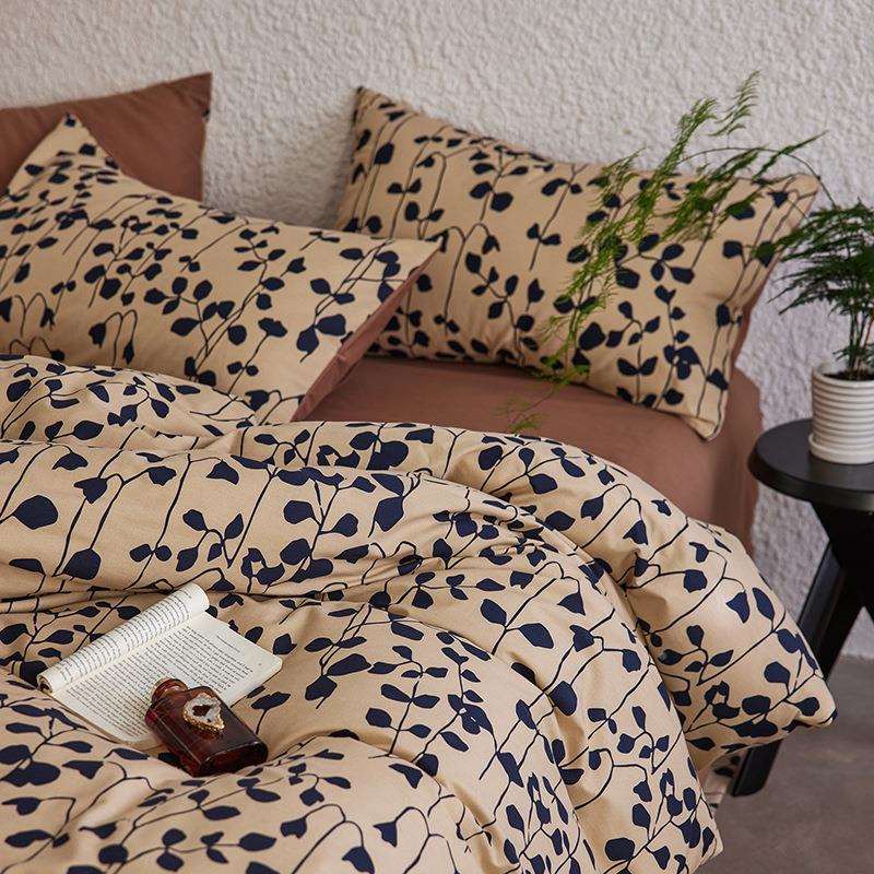 高复古A类床长档绒棉加厚全棉印花磨保毛四件套暖活QDS20240性床