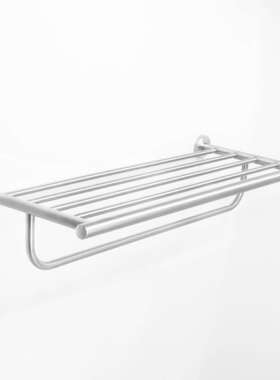 锈毛巾架304不浴巾单双杆多杆挂架壁式浴室挂件A100钢10077热卖