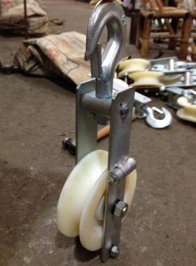 钢轮5铁钢轮尼龙轮地线7滑车绞线GJ35167-0-120-10地线放线滑车