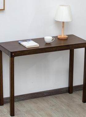 新中式玄关桌小条案景条台靠墙家用zzm89668实木端柜窄长条桌供桌