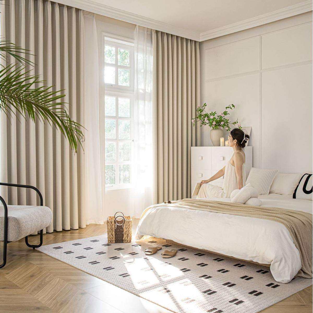 严窗绍兴高遮奶光雪尼尔提花帘布油选色卧室客厅现代简约椰子丝绒,鲜花速递/花卉仿真/绿植园艺,其它园艺用品,淘宝优惠券,粉丝福利购,淘宝优惠卷