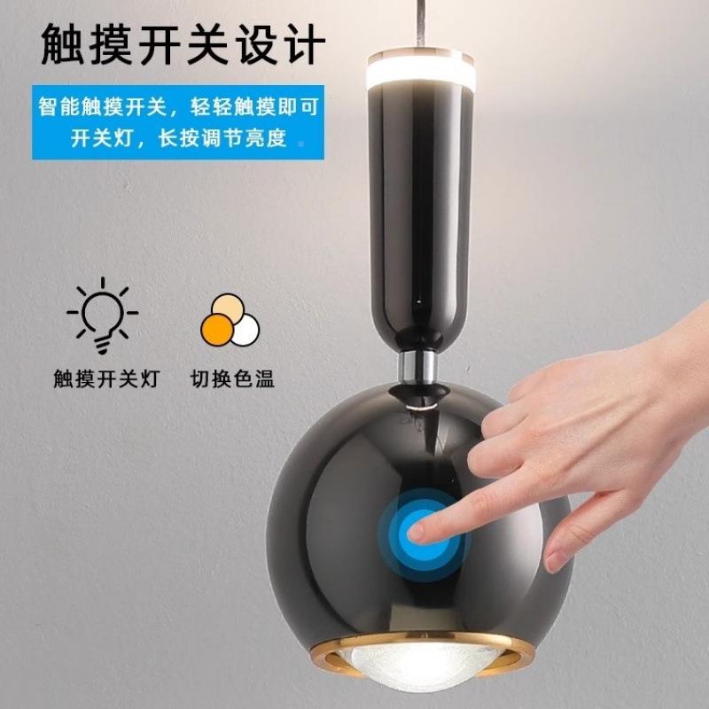 玄关可升降床333小头灯吊吊花苞轻奢主卧室奶油风现代简约儿童房