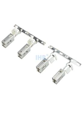 61C8-E46.6218C-E63B1214028-1连接器插簧插片镀锡对插公母连绕端