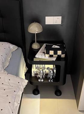 头床铁柜简约边几现代家用卧室小CK01户型边柜创意架置物感子艺