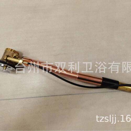 厂家直供高品质轮旋拉线控制式手铜材质缸转英式F5104-5下浴水器