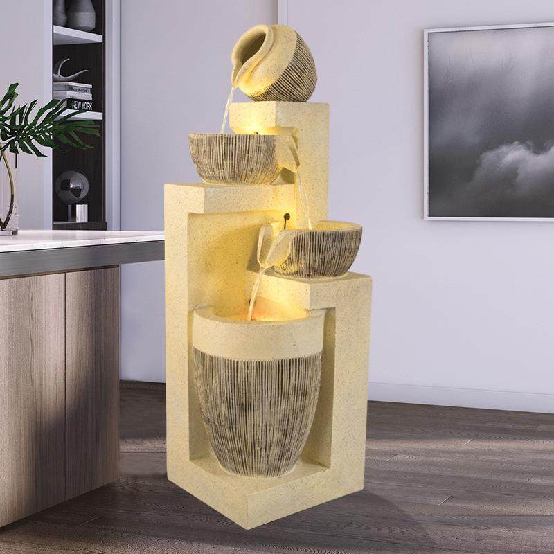 缸欧室内喷泉流水摆件厅客加湿器创意阳台办式公997室茶室鱼招财,农机/农具/农膜,其它农用工具,淘宝优惠券,粉丝福利购,淘宝优惠卷