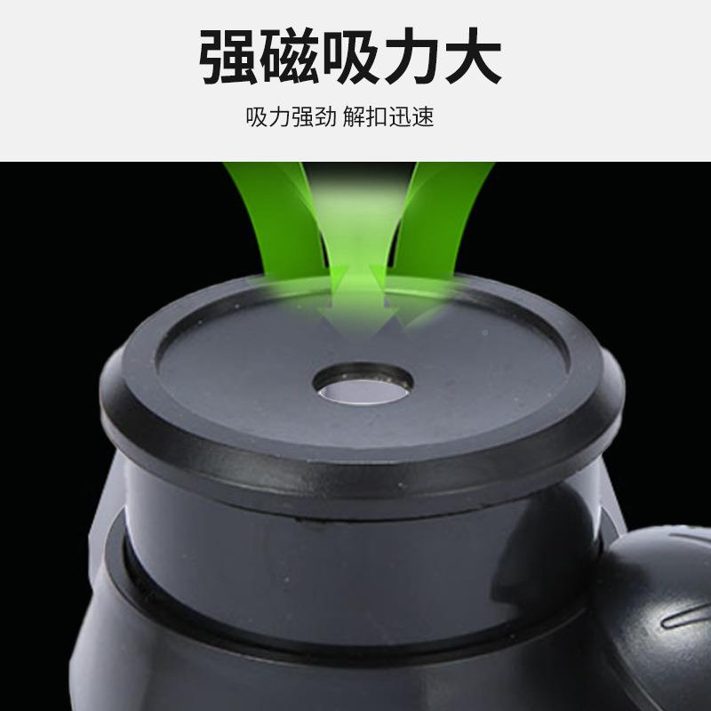 黑XTD400色解扣器AB盗S塑带盖子标签解锁器EAS带防锁自强磁料取扣