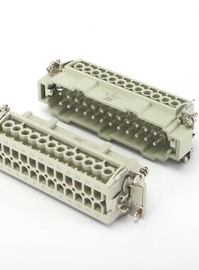 矩形重载H连接器DC-E-02H4-5PSO-PG21公对插接插件种类母齐全