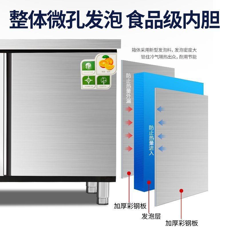 带池冰作柜冷藏工台商用不锈水KCS钢操作台酒店藏保鲜冰箱带冷水图片