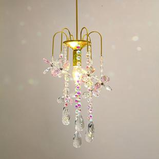 205新个性 ADW道阳灯吧台灯台 创意房间床2头水晶小吊灯玄关灯过款