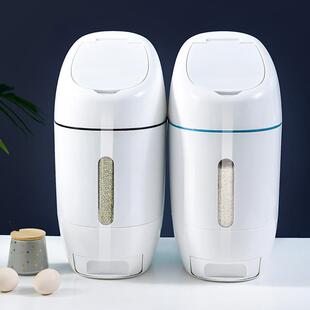 米桶家用虫防潮密封自米动出缸0计量2斤防放面大米EMW的收纳盒储