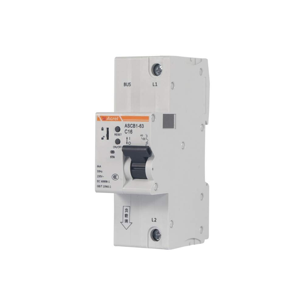 ASCB1系列智能微型断路器 单相三相漏电保护器标配RS485 远程控制