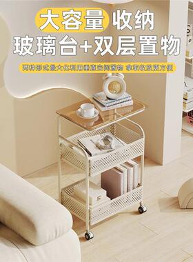 边几可动移茶几置物b168-1架小子约现代移动式方几边桌桌客厅沙发