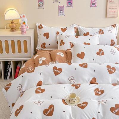 加厚磨毛单双人四000069件套人单被床南通厂家套被罩三件套床上用