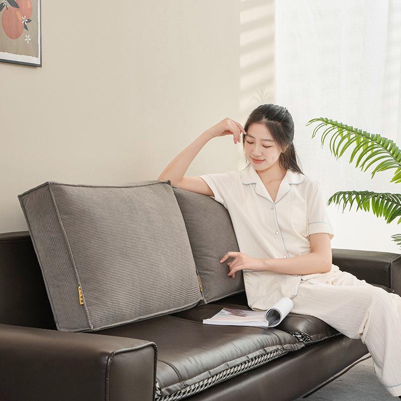 可拆洗长垫方形沙发靠头靠背枕垫榻榻米客厅大靠背抱H15腰床枕靠