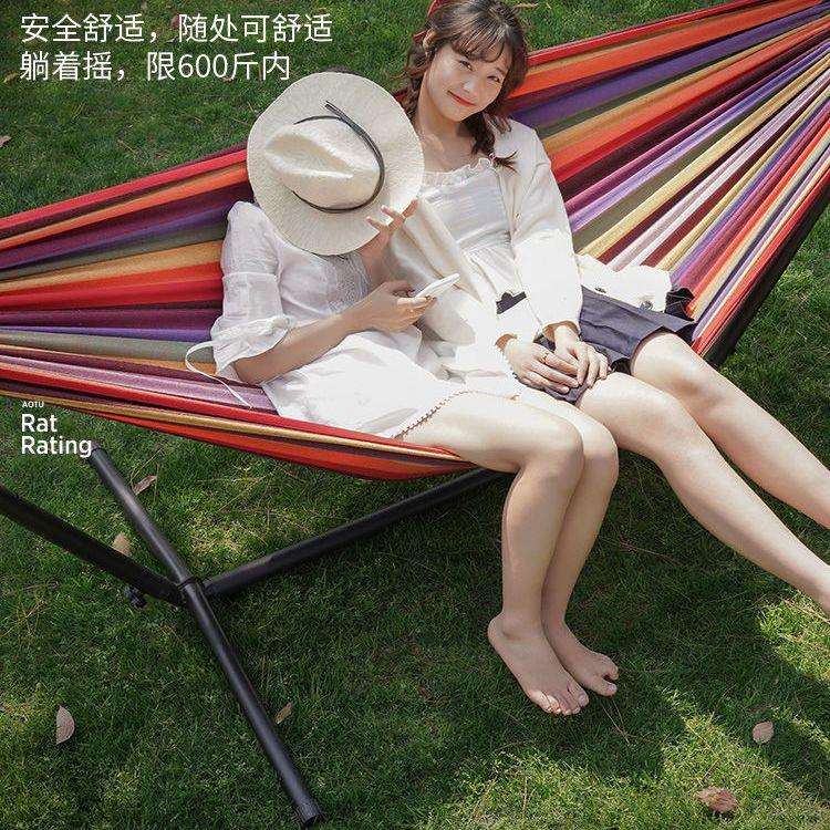 户野外露拆营吊61床带外支架家室用内室外可卸折叠