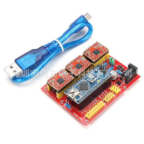 数控盾V4扩展459-1A4988udno3打印板机